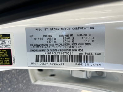 2026 Mazda Mazda3 Sedan 2.5 S Preferred