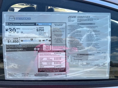 2026 Mazda Mazda3 Sedan 2.5 S Preferred