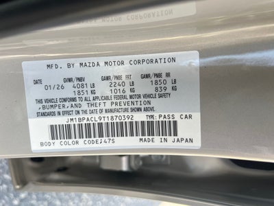 2026 Mazda Mazda3 Sedan 2.5 S Preferred