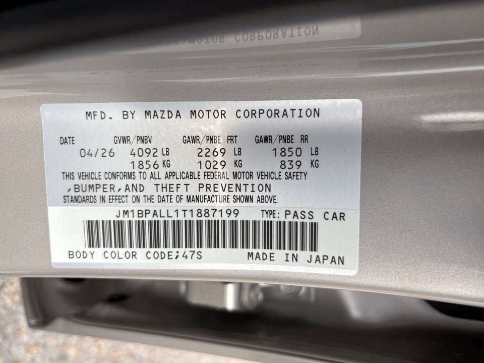 2026 Mazda Mazda3 Hatchback 2.5 S Preferred