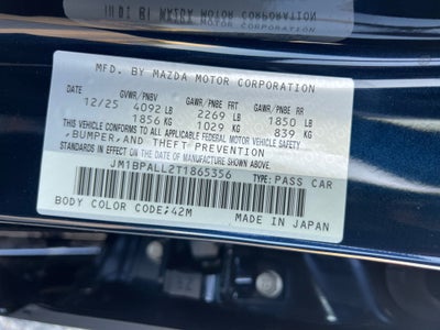 2026 Mazda Mazda3 Hatchback 2.5 S Preferred