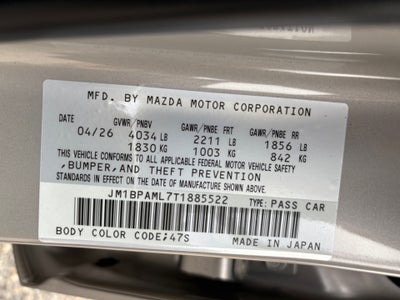 2026 Mazda Mazda3 Hatchback 2.5 S Premium