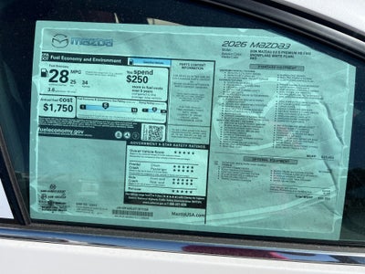 2026 Mazda Mazda3 Hatchback 2.5 S Premium