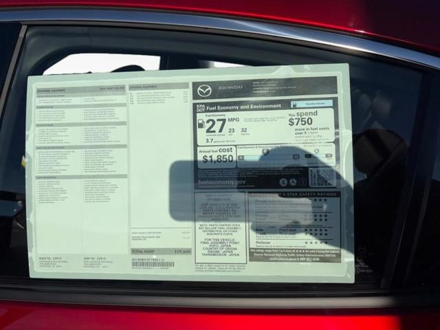 2026 Mazda Mazda3 Sedan 2.5 Turbo Premium Plus AWD