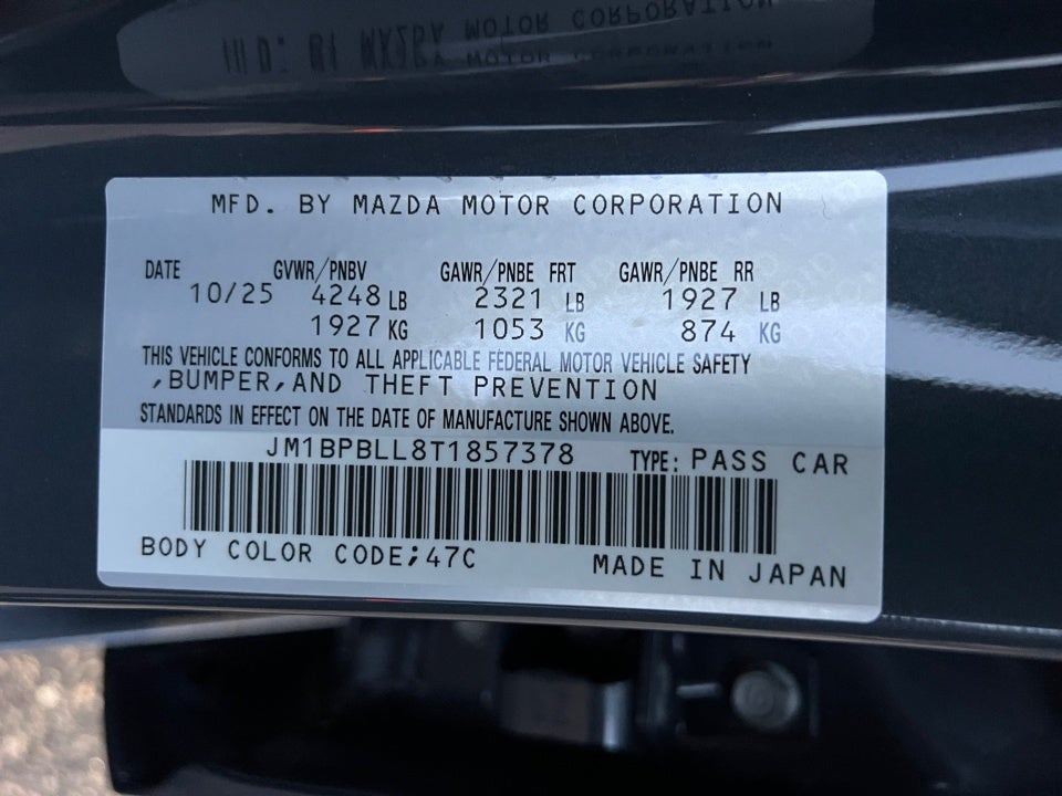 2026 Mazda Mazda3 Hatchback 2.5 S Carbon Edition