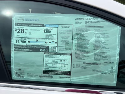 2026 Mazda Mazda3 Hatchback 2.5 S Carbon Edition