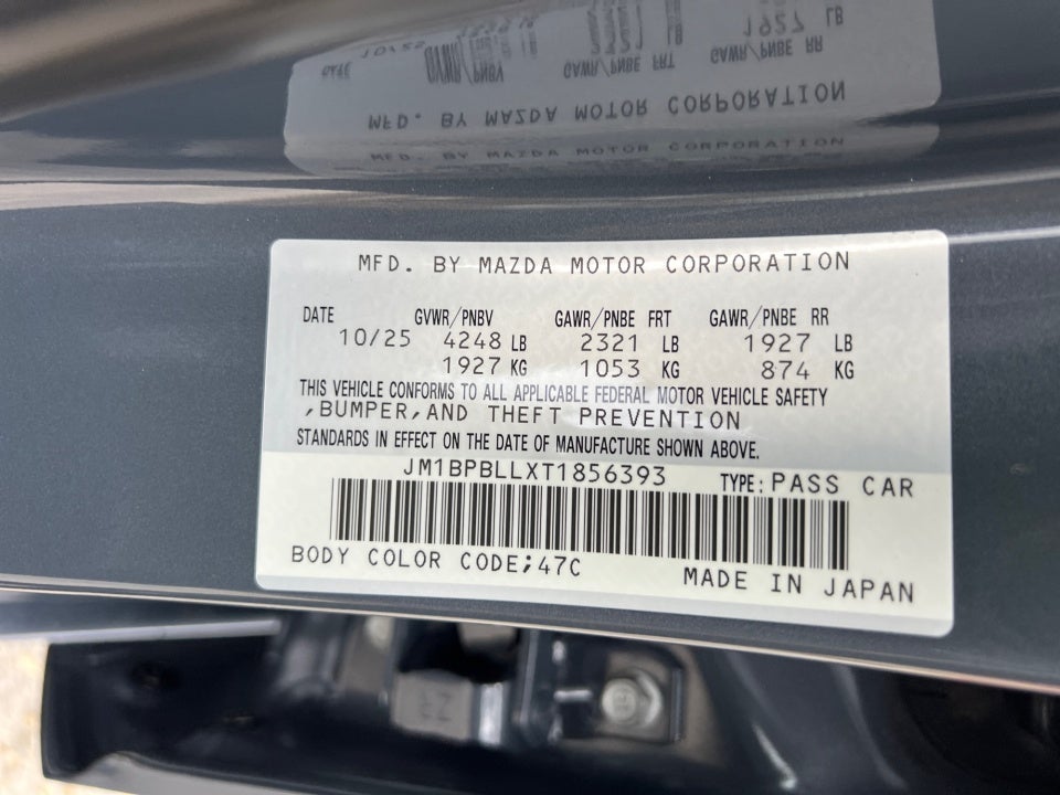 2026 Mazda Mazda3 Hatchback 2.5 S Carbon Edition