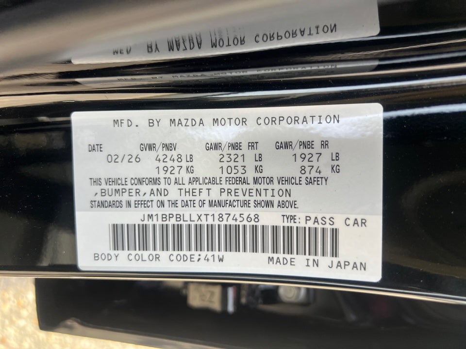 2026 Mazda Mazda3 Hatchback 2.5 S Carbon Edition