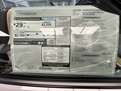 2026 Mazda Mazda MX-5 Miata Grand Touring