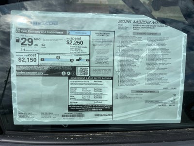 2026 Mazda Mazda MX-5 Miata RF Grand Touring