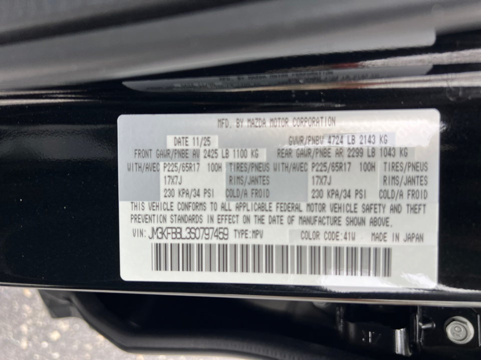 2025 Mazda Mazda CX-5 2.5 S Select