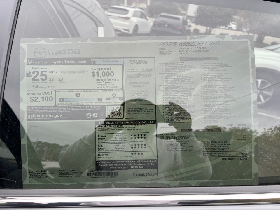 2025 Mazda Mazda CX-5 2.5 S Select
