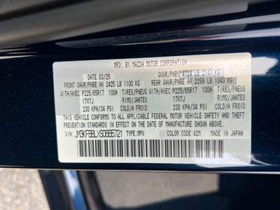 2025 Mazda Mazda CX-5 2.5 S Select