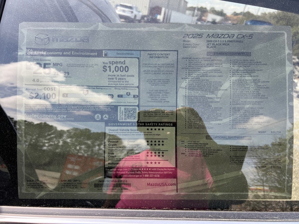 2025 Mazda Mazda CX-5 2.5 S Preferred