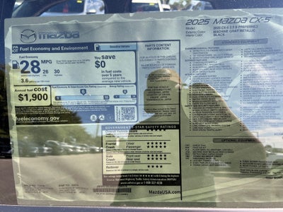 2025 Mazda Mazda CX-5 2.5 S Preferred