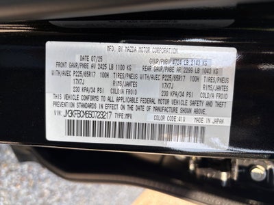 2025 Mazda Mazda CX-5 2.5 S Preferred Package