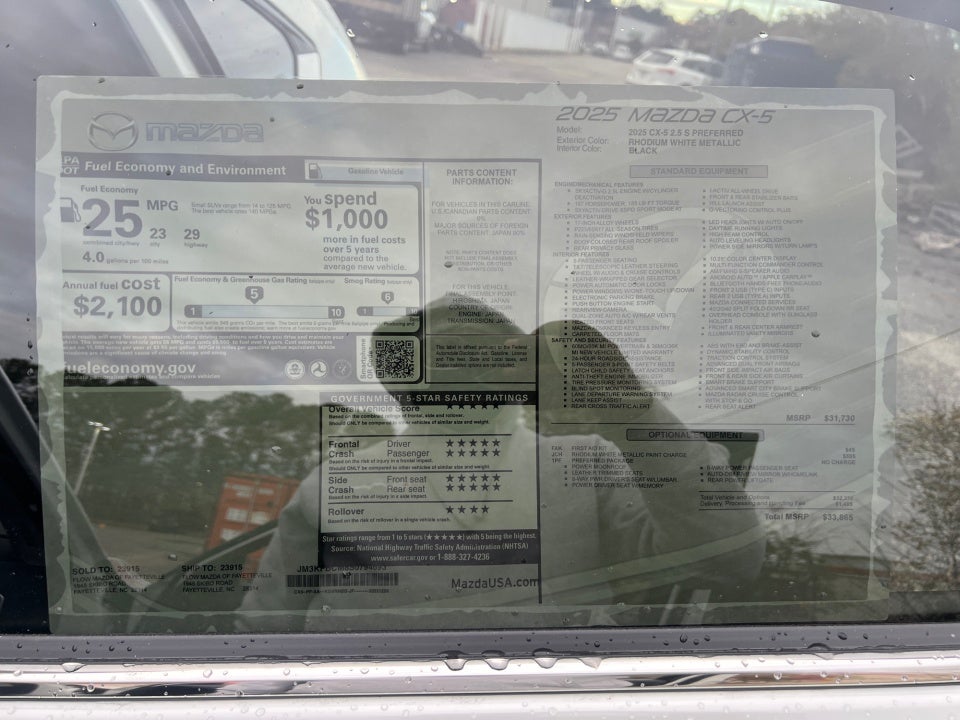 2025 Mazda Mazda CX-5 2.5 S Preferred