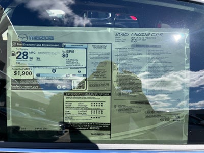 2025 Mazda Mazda CX-5 2.5 S Preferred