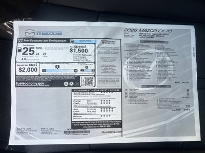2026 Mazda Mazda CX-70 3.3 Turbo Preferred