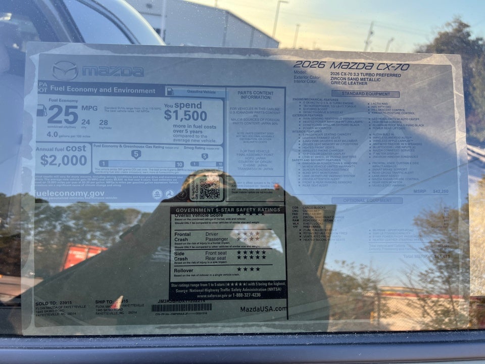 2026 Mazda Mazda CX-70 3.3 Turbo Preferred