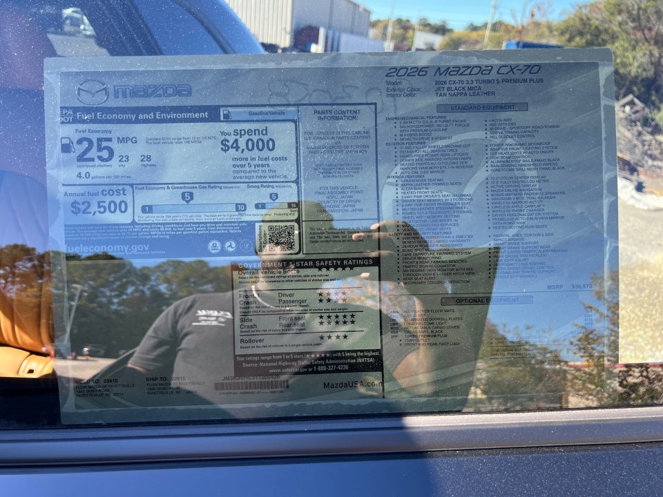 2026 Mazda Mazda CX-70 3.3 Turbo S Premium Plus