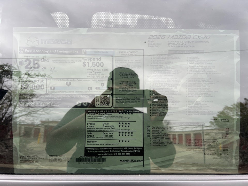 2026 Mazda Mazda CX-70 3.3 Turbo Premium Plus