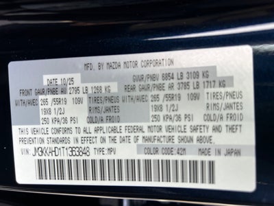 2026 Mazda Mazda CX-90 3.3 Turbo Select