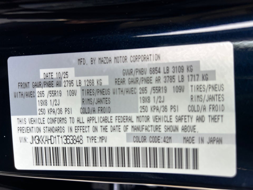 2026 Mazda Mazda CX-90 3.3 Turbo Select