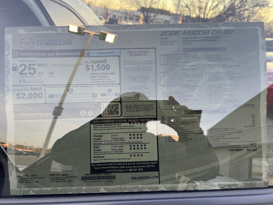 2026 Mazda Mazda CX-90 3.3 Turbo Select