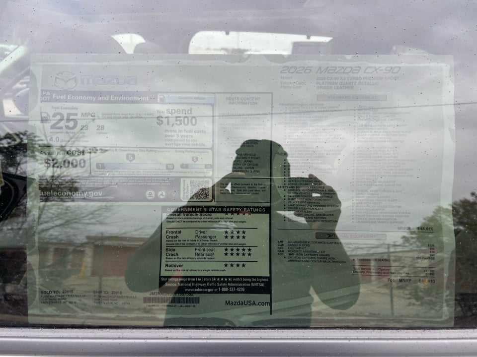 2026 Mazda Mazda CX-90 3.3 Turbo Premium Sport