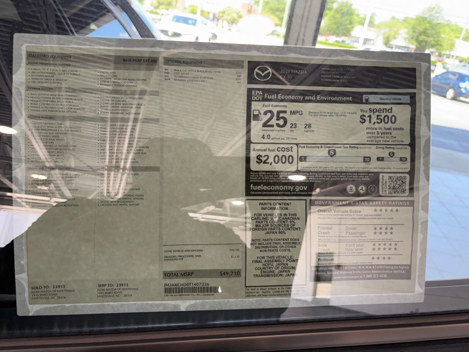2026 Mazda Mazda CX-90 Premium Sport