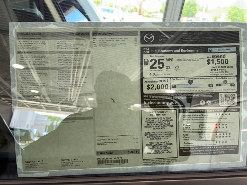 2026 Mazda Mazda CX-90 Premium Sport