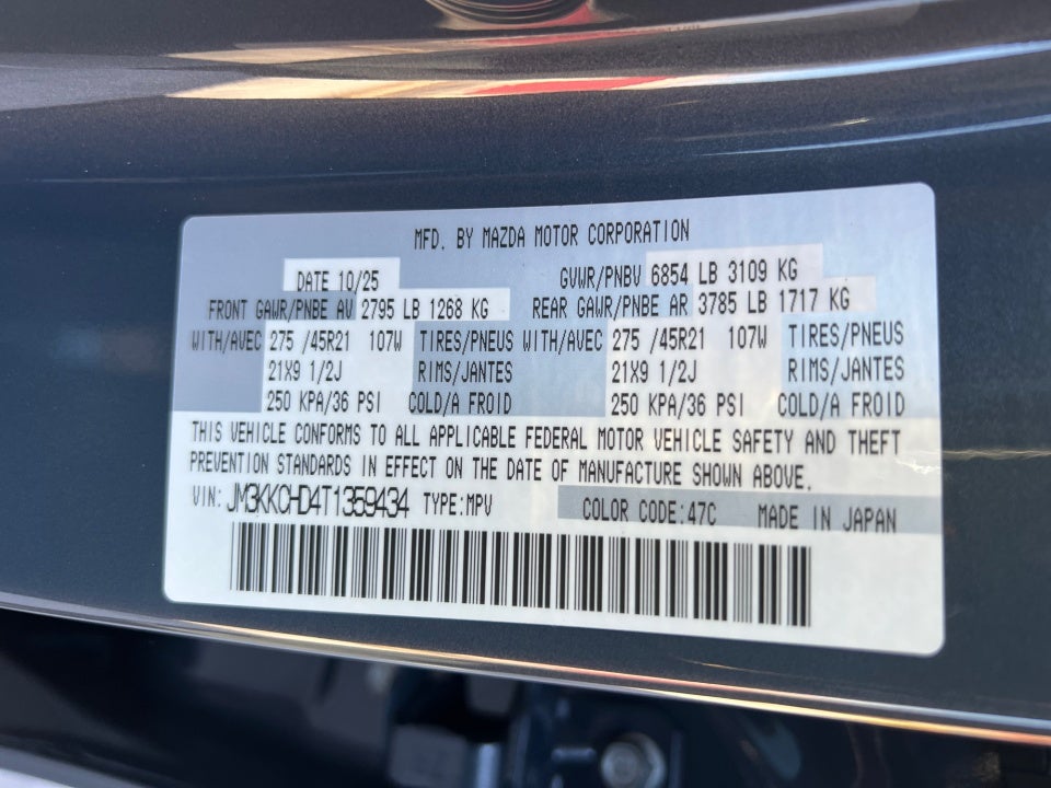 2026 Mazda Mazda CX-90 3.3 Turbo Premium Sport