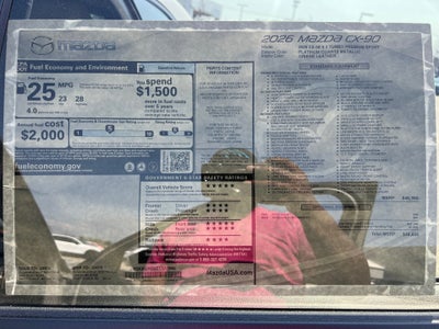 2026 Mazda Mazda CX-90 3.3 Turbo Premium Sport