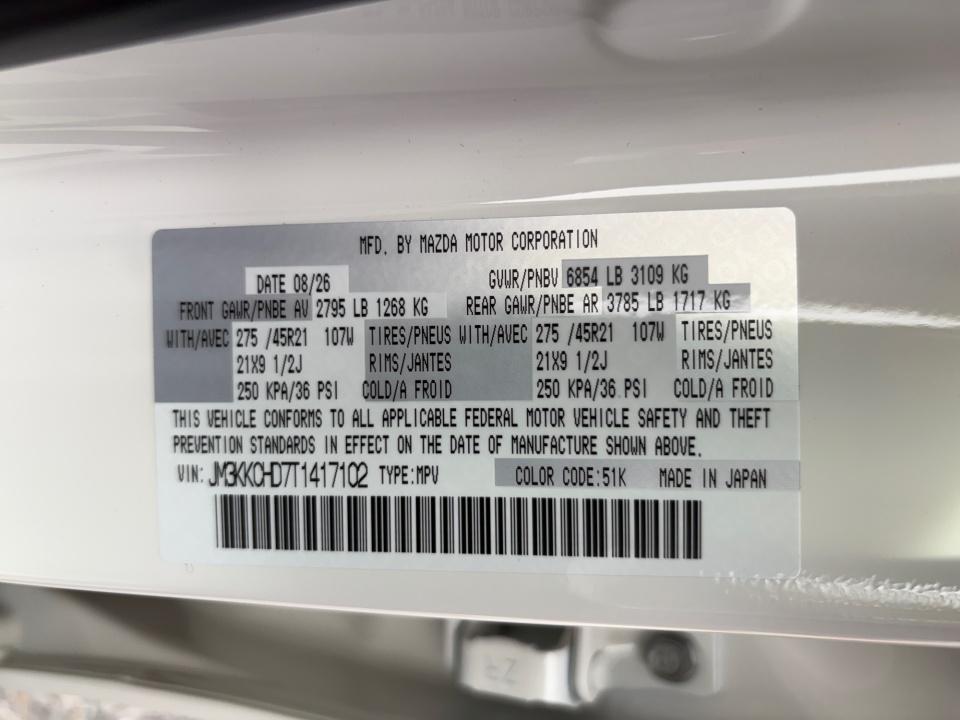 2026 Mazda Mazda CX-90 3.3 Turbo Premium Sport AWD