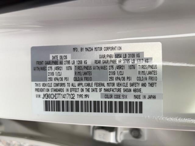 2026 Mazda Mazda CX-90 3.3 Turbo Premium Sport AWD