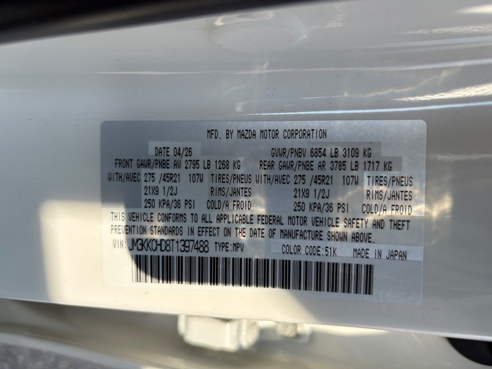 2026 Mazda Mazda CX-90 Premium Sport