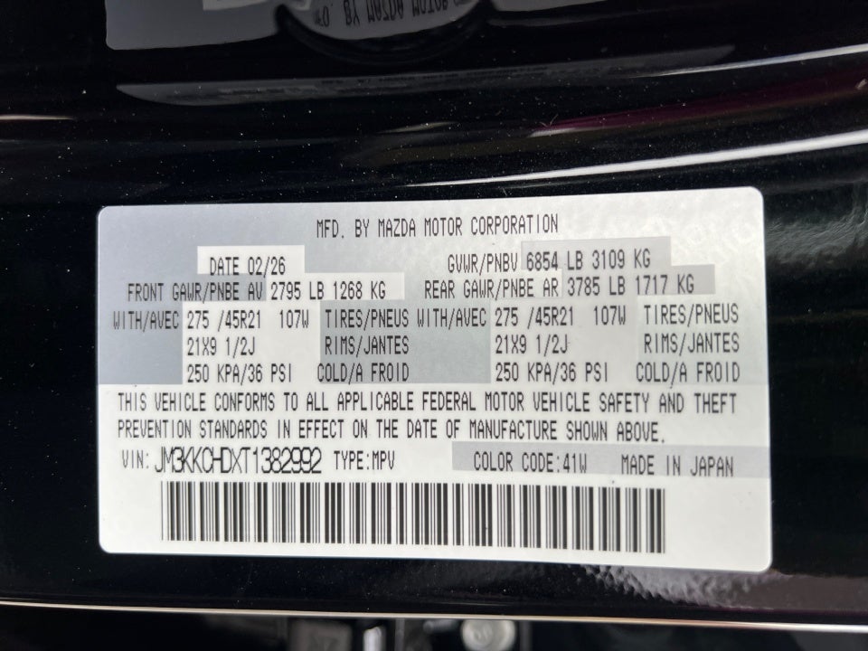 2026 Mazda Mazda CX-90 3.3 Turbo Premium Sport
