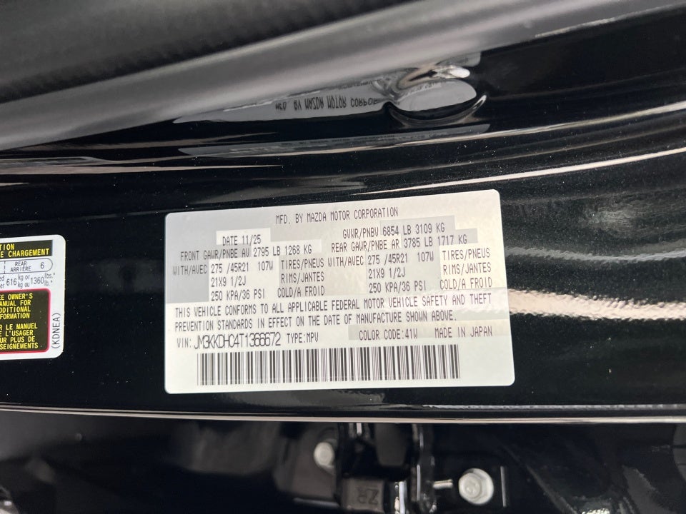 2026 Mazda Mazda CX-90 3.3 Turbo S Premium Sport