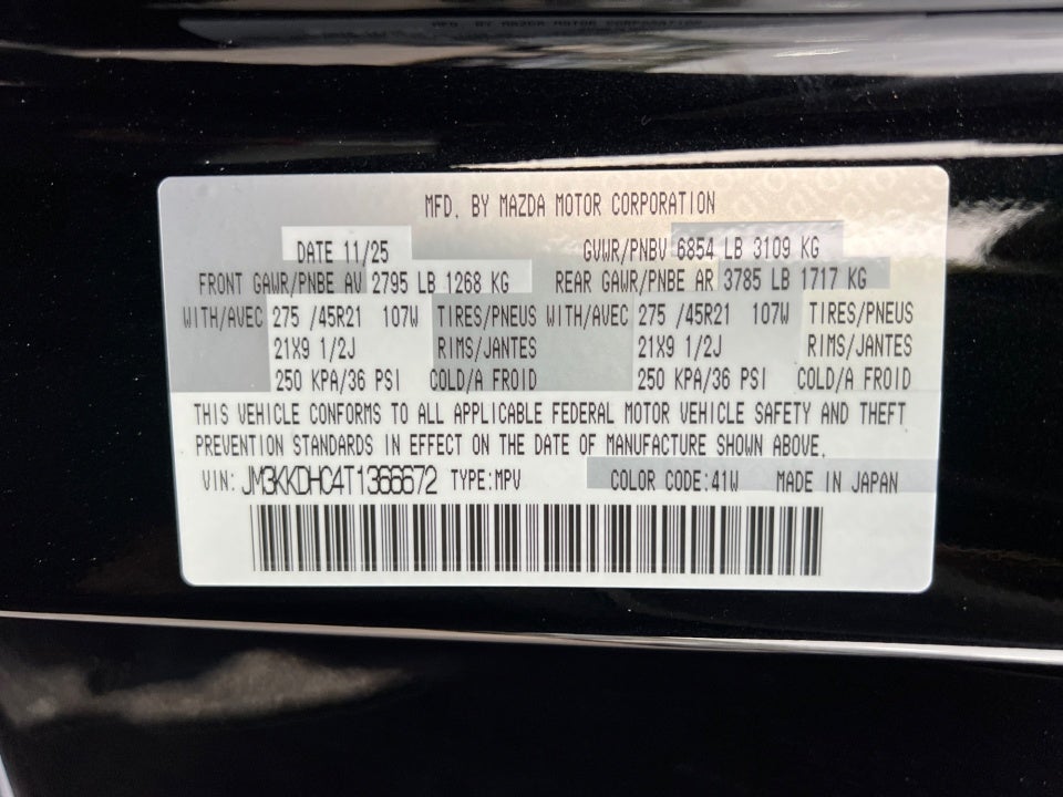 2026 Mazda Mazda CX-90 3.3 Turbo S Premium Sport