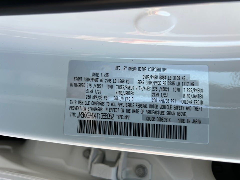 2026 Mazda Mazda CX-90 3.3 Turbo Premium Plus