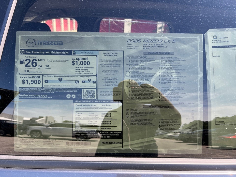 2026 Mazda Mazda CX-5 2.5 S Select