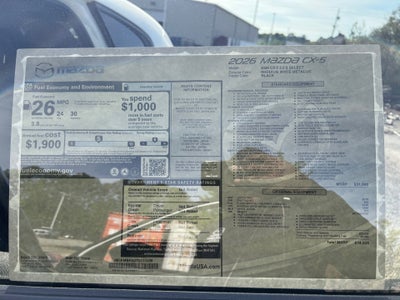 2026 Mazda Mazda CX-5 2.5 S Select