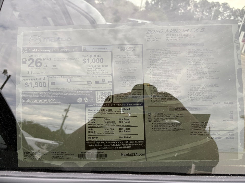 2026 Mazda Mazda CX-5 2.5 S Select