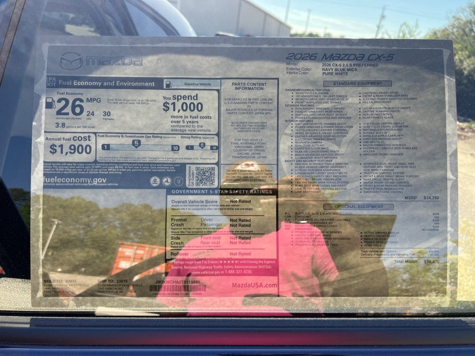 2026 Mazda Mazda CX-5 2.5 S Preferred