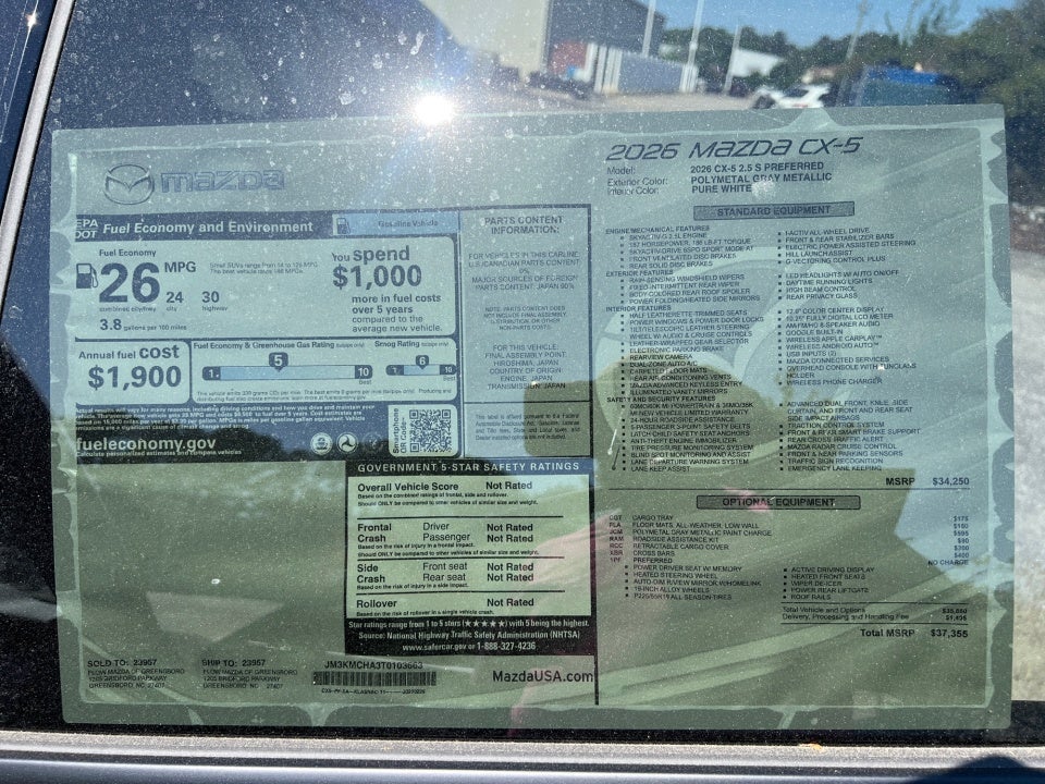 2026 Mazda Mazda CX-5 2.5 S Preferred