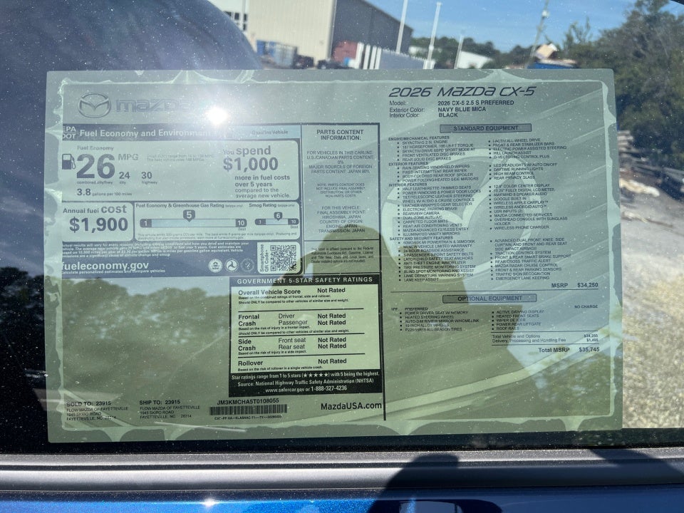 2026 Mazda Mazda CX-5 2.5 S Preferred