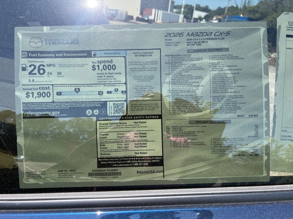 2026 Mazda Mazda CX-5 2.5 S Premium Plus