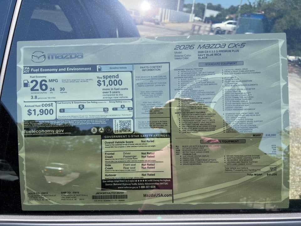 2026 Mazda Mazda CX-5 2.5 S Premium Plus