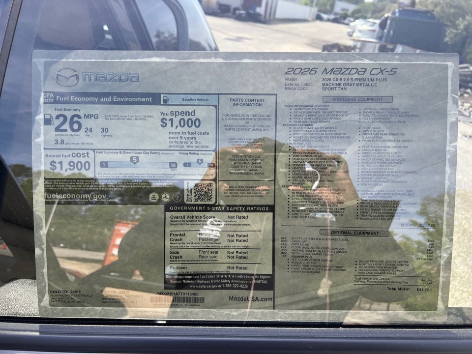 2026 Mazda Mazda CX-5 2.5 S Premium Plus